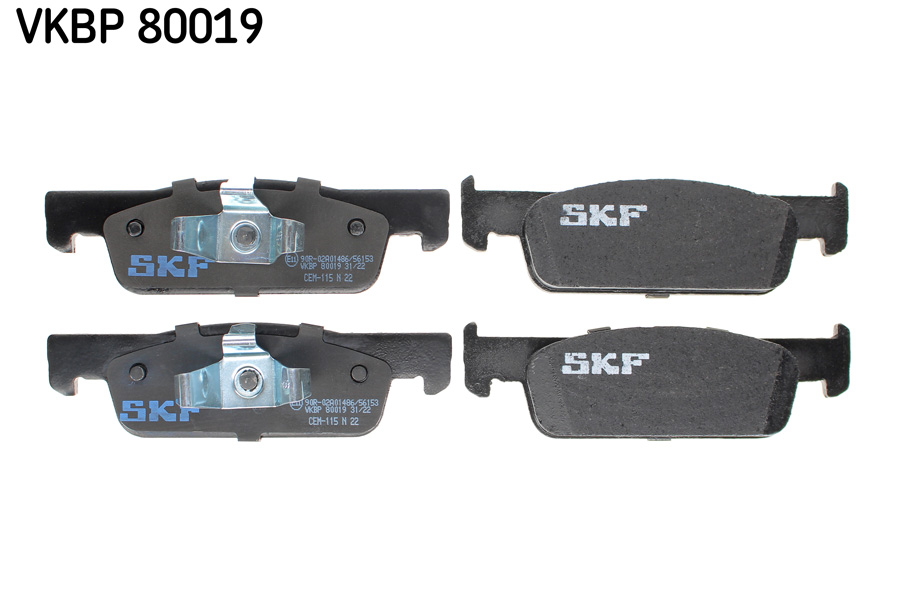 SKF VKBP 80019 set placute...